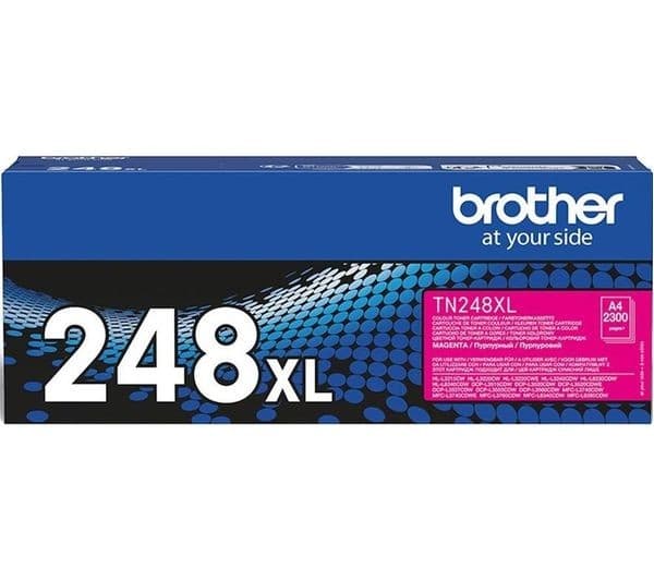 Brother TN248XLM High Yield Original Toner Cartridge - Magenta - Image 1