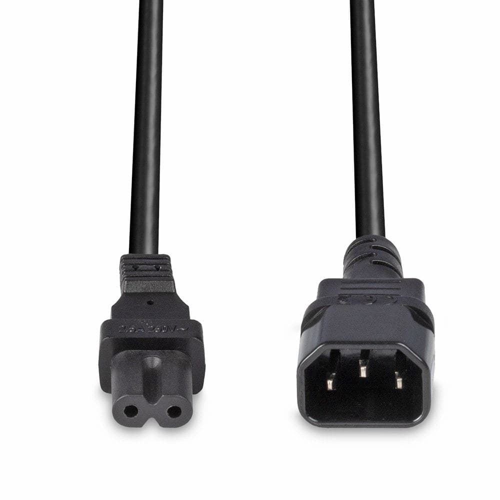 Lindy 2m IEC C14 to IEC C7 (Figure 8) Power Cable - Image 4