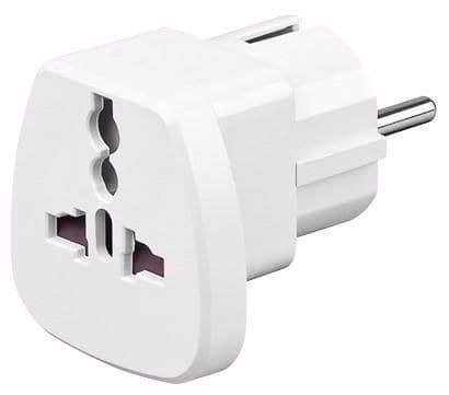 Microconnect PETRAVEL Universal Travel Adapter, White