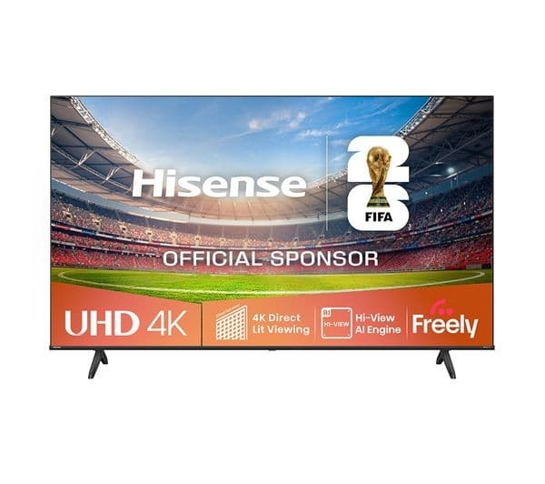 Hisense A6Q 4K UHD HDR Smart LED TV with Freely - 55-inch (55A6QTUK)