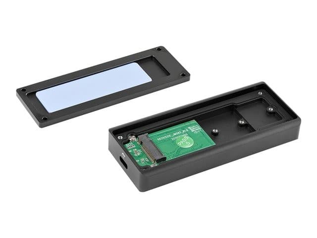 StarTech.com USB-C 10Gbps M.2 NVMe PCIe SSD Enclosure, Rugged Aluminum External M.2 PCIe M-Key Case IP67 Rated, 1GB/s Read/Write, Supports 2230/2242/2260/2280, TB3 Compatible, Mac/PC - 1.6ft USB-C Cable Incl - storage enclosure - M.2 Card - USB 3.2 (Gen 2 - Image 4