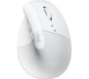 Logitech Lift Vertical Ergonomic Mouse - White thumbnail 1