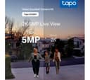 TP-LINK Tapo D230S1 2K 5 MP WiFi Video Doorbell with Chime - White thumbnail 8