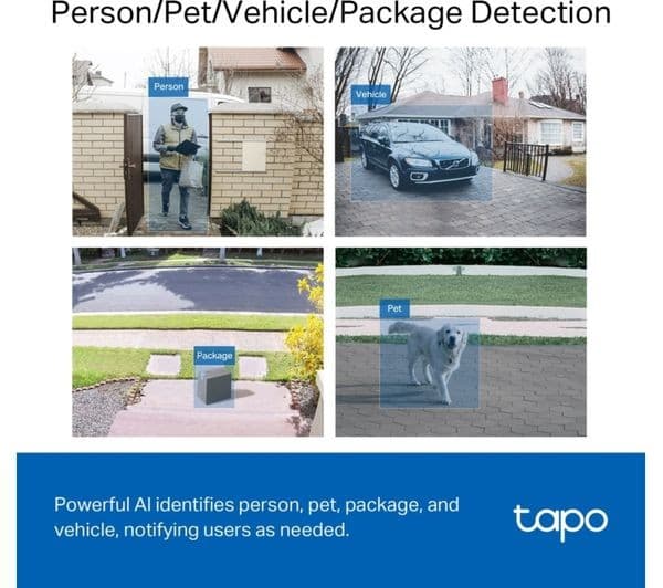 TP-LINK Tapo D230S1 2K 5 MP WiFi Video Doorbell with Chime - White - Image 10