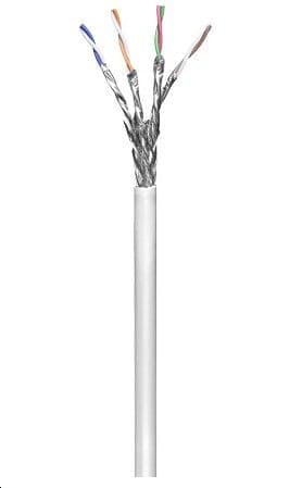 MicroConnect S/FTP CAT6 Installation Cable 100m White PVC (KAB017-100)