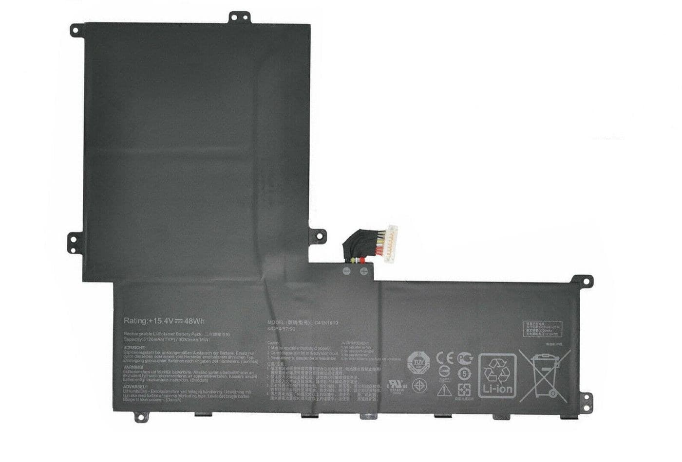 CoreParts MBXAS-BA0255 Replacement Battery for Asus ASUSPRO B9440 / B9440FA, 15.4V 3050mAh 46.97Wh Li-Pol