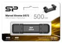 Silicon Power Marvel Xtreme DS72 USB 3.2 Gen 2 Portable SSD Stick (Type-A / Type-C) Black - 500GB thumbnail 4
