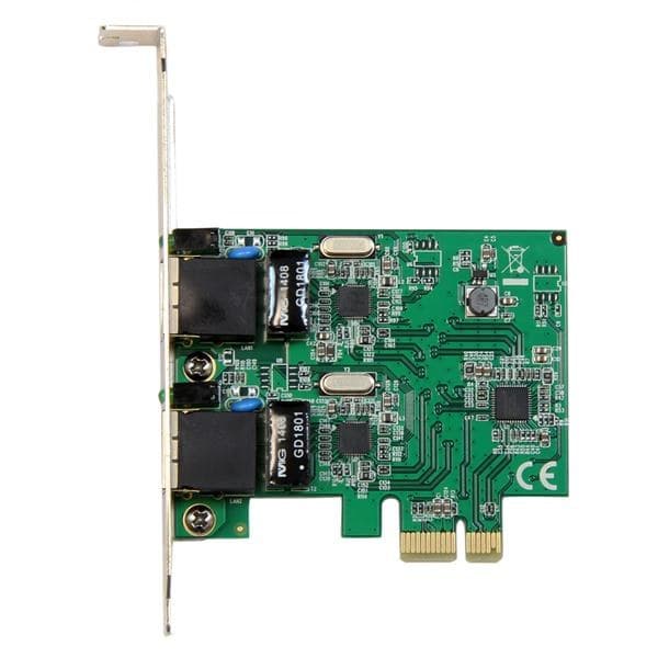 StarTech.com Dual Port Gigabit PCI Express Server Network Adapter Card - PCIe NIC - Image 2