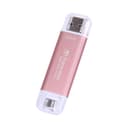 512GB Transcend ESD310 Portable SSD Dual USB 10Gbps (Type-A and Type-C) Pink thumbnail 1