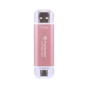 512GB Transcend ESD310 Portable SSD Dual USB 10Gbps (Type-A and Type-C) Pink thumbnail 2