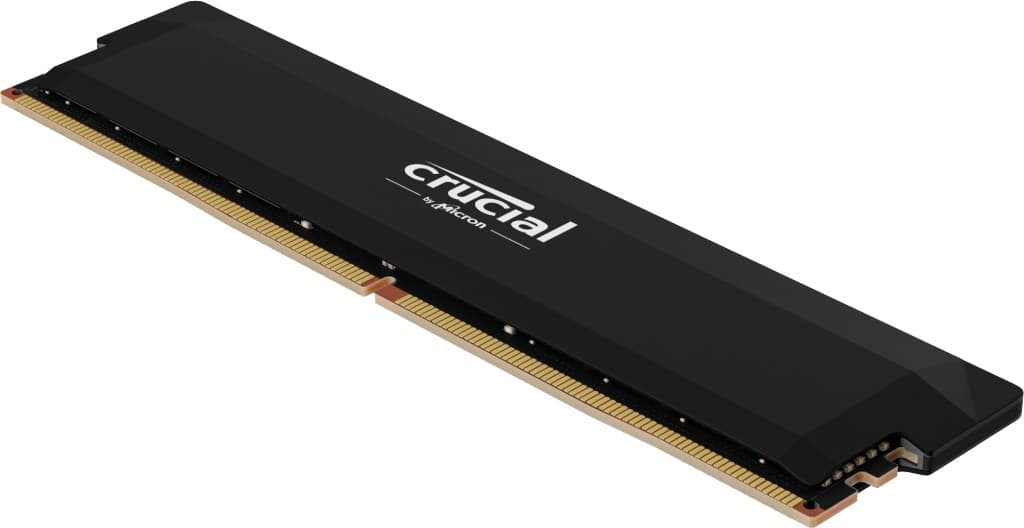 Crucial Pro Overclocking DDR5-6000 CL36 Desktop Memory 16GB (1x16GB) - Black