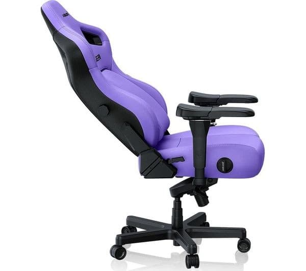 AndaSeat Kaiser 4 Premium Gaming Chair PVC Leather - XL, Zen Purple - Image 3