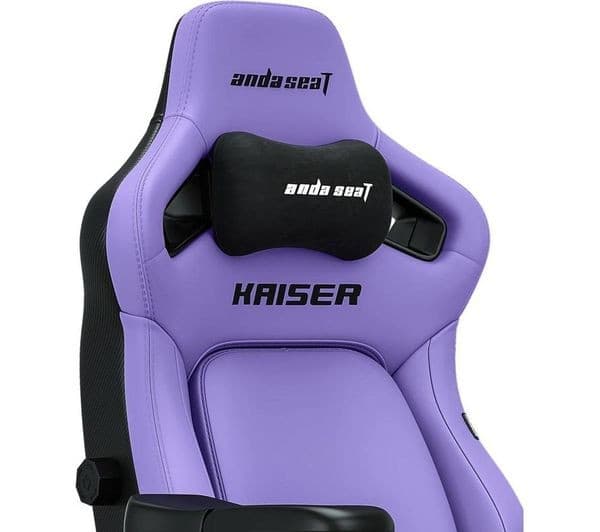 AndaSeat Kaiser 4 Premium Gaming Chair PVC Leather - XL, Zen Purple - Image 4