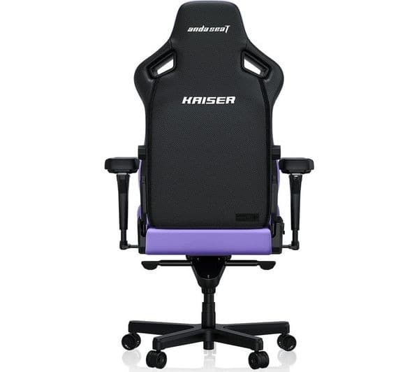 AndaSeat Kaiser 4 Premium Gaming Chair PVC Leather - XL, Zen Purple - Image 6
