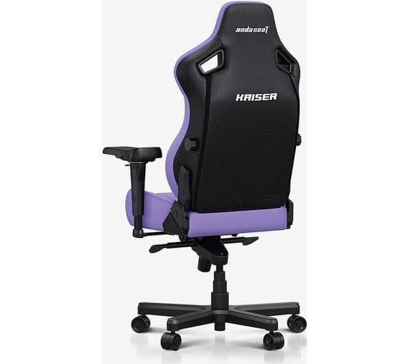 AndaSeat Kaiser 4 Premium Gaming Chair PVC Leather - XL, Zen Purple - Image 7