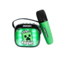 Minecraft Popsing LED Light-Up Wireless Karaoke Speaker & Microphone thumbnail 1