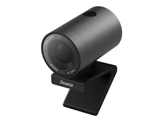 iiyama UC-CAM10PRO-1 Professional 4K Webcam with Built-in Microphone