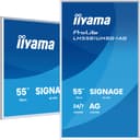 iiyama ProLite LH5581UHSG-1AG 4K UHD Android Digital Signage Display, Wi-Fi, 500 cd/m², 24/7, White - 55" thumbnail 1