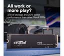 Crucial P310 M.2 2280 PCIe 4.0 NVMe Internal SSD 500GB thumbnail 3