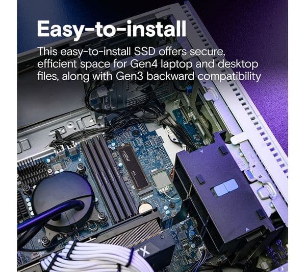 Crucial P310 M.2 2280 PCIe 4.0 NVMe Internal SSD 500GB - Image 5