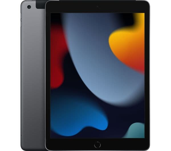 Apple iPad (2021) 9th Gen 10.2-inch Wi-Fi + Cellular 64GB - Space Grey