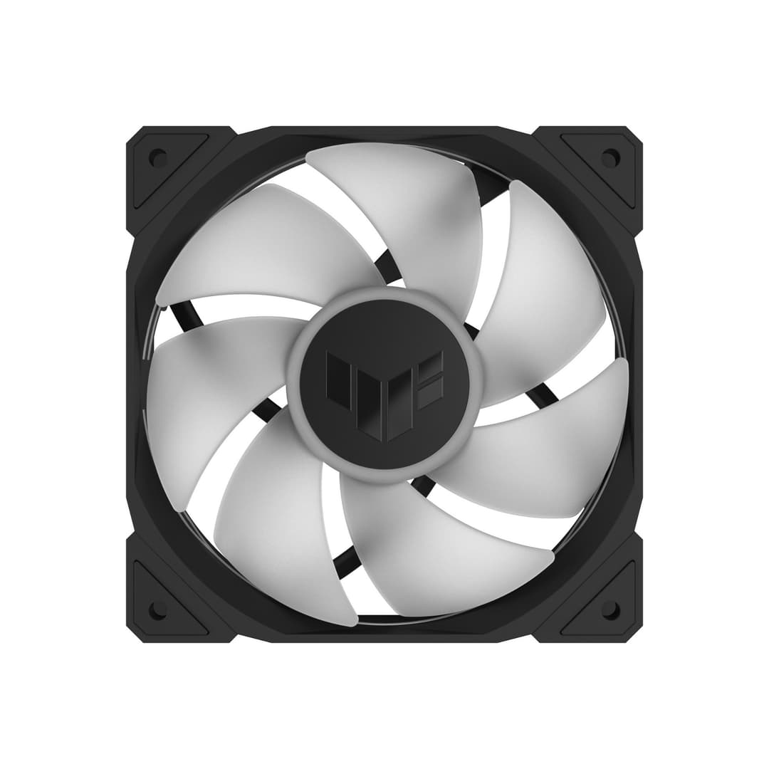 ASUS TUF Gaming TR120 ARGB 120mm PWM Case Fan 3-Pack - Black - Image 4