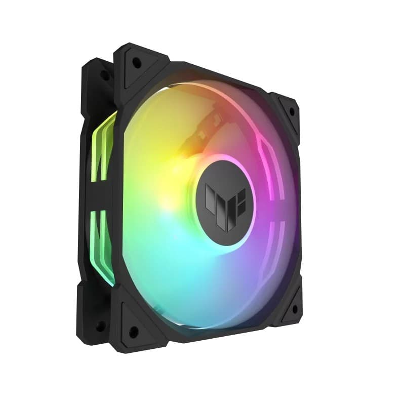 ASUS TUF Gaming TR120 ARGB 120mm PWM Case Fan 3-Pack - Black - Image 6