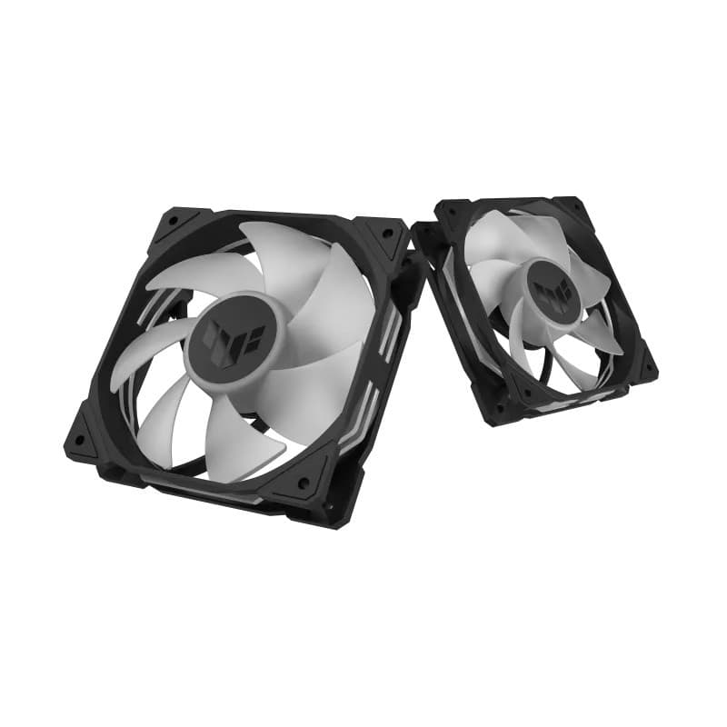 ASUS TUF Gaming TR120 ARGB 120mm PWM Case Fan 3-Pack - Black - Image 7