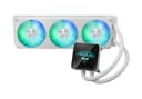 ASUS Prime LC II 360 ARGB LCD Intel/AMD AIO Liquid CPU Cooler - White thumbnail 2