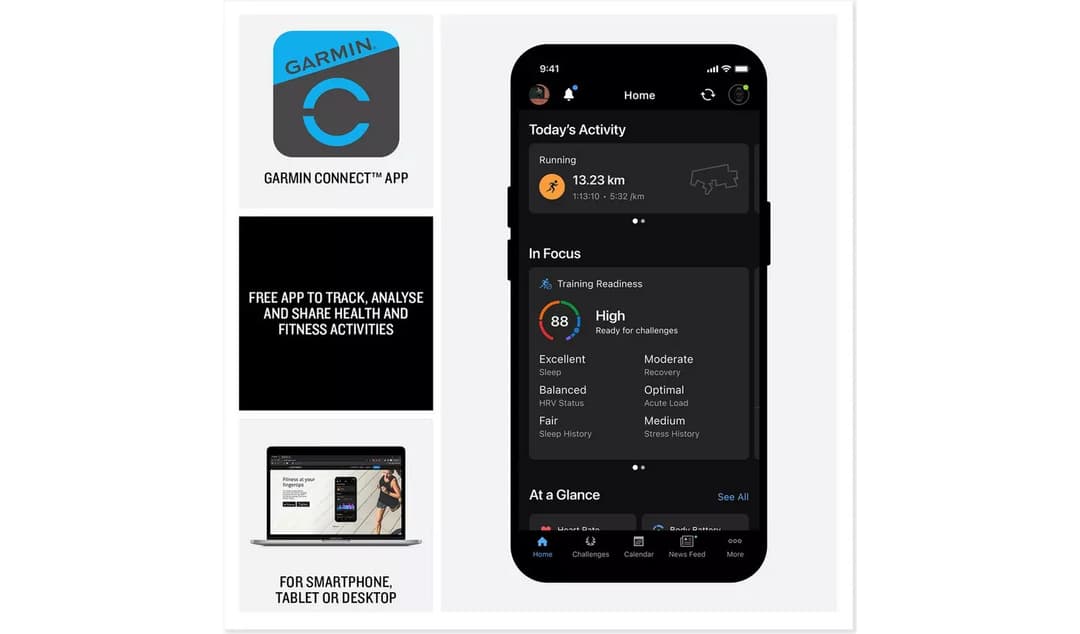 Garmin Instinct 3 AMOLED Smartwatch 45mm Citrine - Image 4