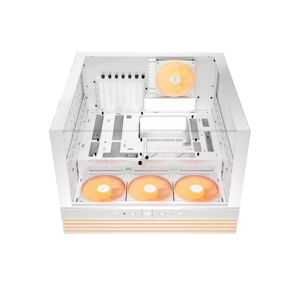 Be Quiet Light Base 600 LX White ATX Midi Tower ARGB Tempered Glass White PC Case - Image 6