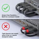 Lindy 3m 4K60Hz HDMI Cable, Flexible thumbnail 4