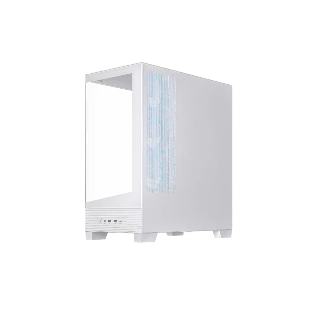 ASUS A31 PLUS TG ARGB Tempered Glass Mid Tower ATX Gaming PC Case - White - Image 10