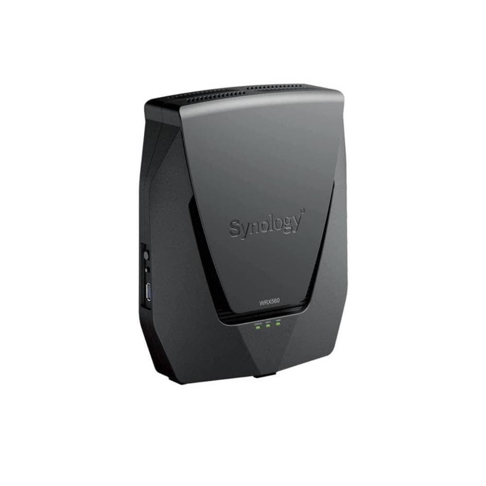 Synology WRX560 Gigabit Ethernet Dual-Band Wi-Fi 6 Router - Black - Image 4