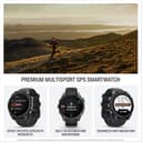 Garmin fēnix 8 AMOLED 47mm GPS Smartwatch - Slate Grey & Black thumbnail 5