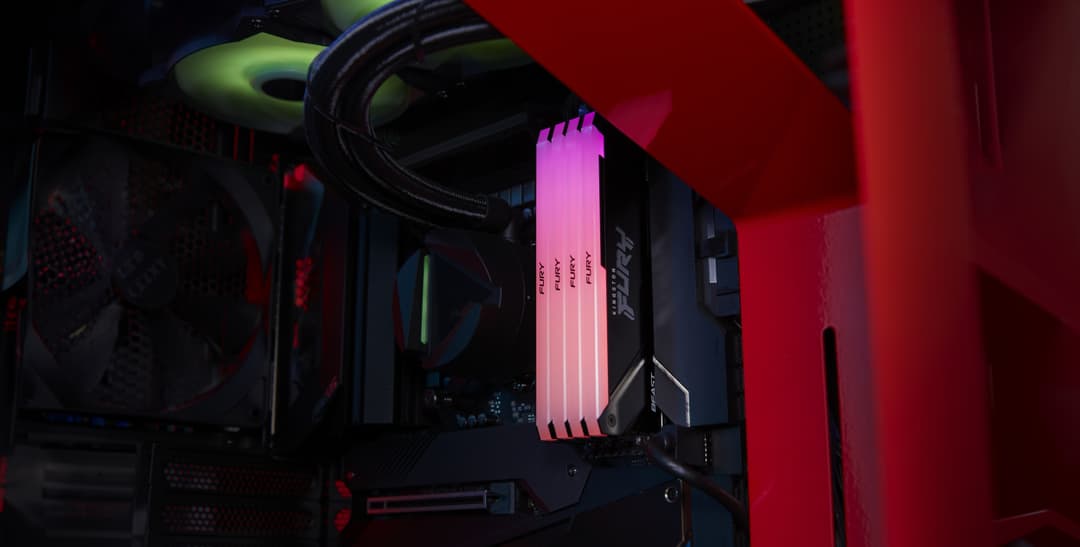 Kingston FURY Beast RGB DDR4 3200MHz CL16 Desktop Memory 32GB (1 x 32GB) - Image 5