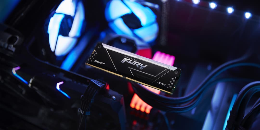 Kingston FURY Beast RGB DDR4 3200MHz CL16 Desktop Memory 32GB (1 x 32GB) - Image 7