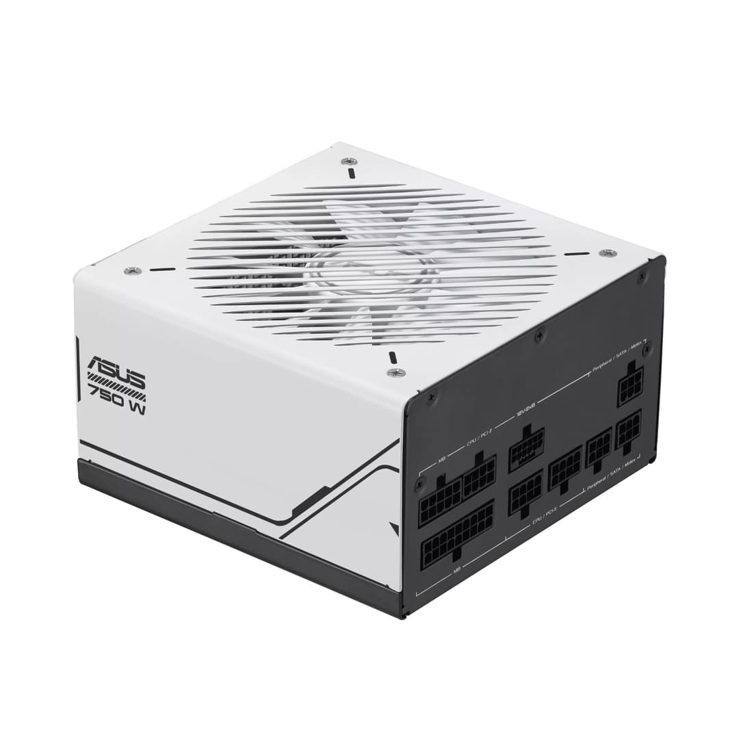 ASUS PRIME AP-750G 750W ATX 3.1 80 Plus Gold Fully Modular PSU Power Supply - White - Image 3