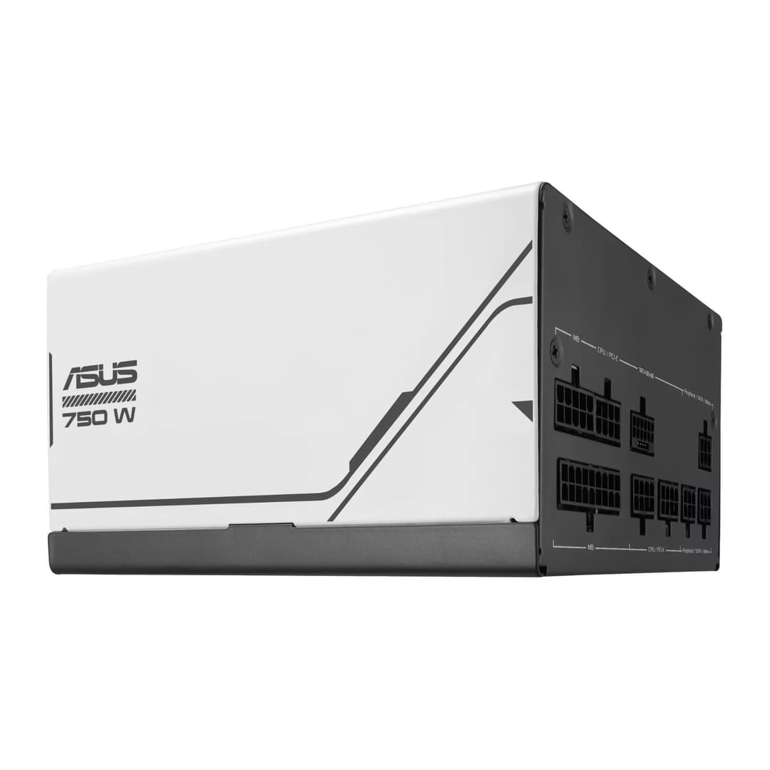 ASUS PRIME AP-750G 750W ATX 3.1 80 Plus Gold Fully Modular PSU Power Supply - White - Image 9