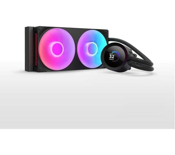 NZXT Kraken Plus 240 CPU Cooler Black - Image 2