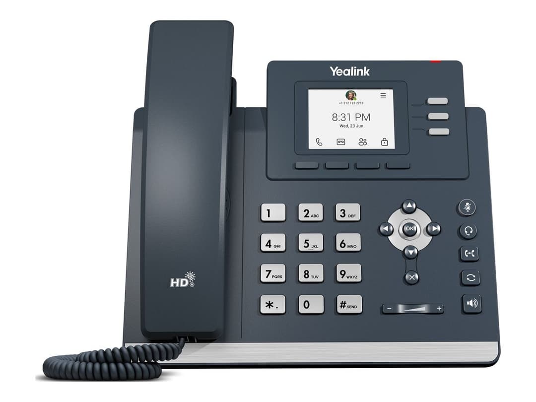 Yealink MP52 E2 Teams VoIP Desk Phone - Classic Grey - Image 1