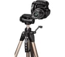 HAMA Star 63 Tripod 66-166 cm with 3-Way Pan and Tilt Head - Champagne thumbnail 2