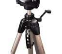 HAMA Star 63 Tripod 66-166 cm with 3-Way Pan and Tilt Head - Champagne thumbnail 3
