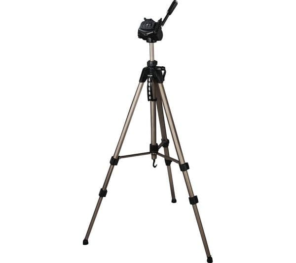 HAMA Star 63 Tripod 66-166 cm with 3-Way Pan and Tilt Head - Champagne - Image 8