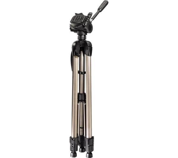 HAMA Star 63 Tripod 66-166 cm with 3-Way Pan and Tilt Head - Champagne - Image 10