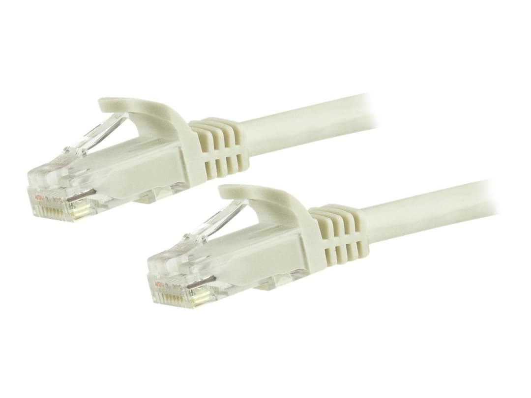 StarTech CAT6 Snagless UTP Patch Cable 3m - White - Image 1