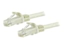 StarTech CAT6 Snagless UTP Patch Cable 3m - White thumbnail 1