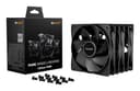 be quiet! Pure Wings 3 120mm PWM Reverse Triple Pack Case Fans - Black thumbnail 3