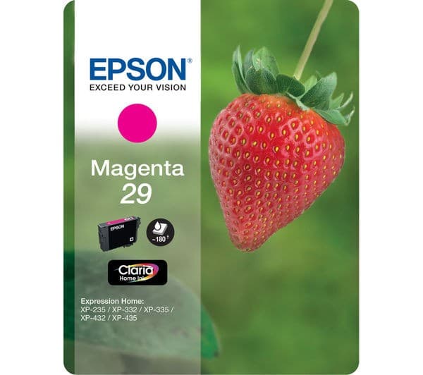 EPSON Strawberry 29 Magenta Ink Cartridge - Image 1