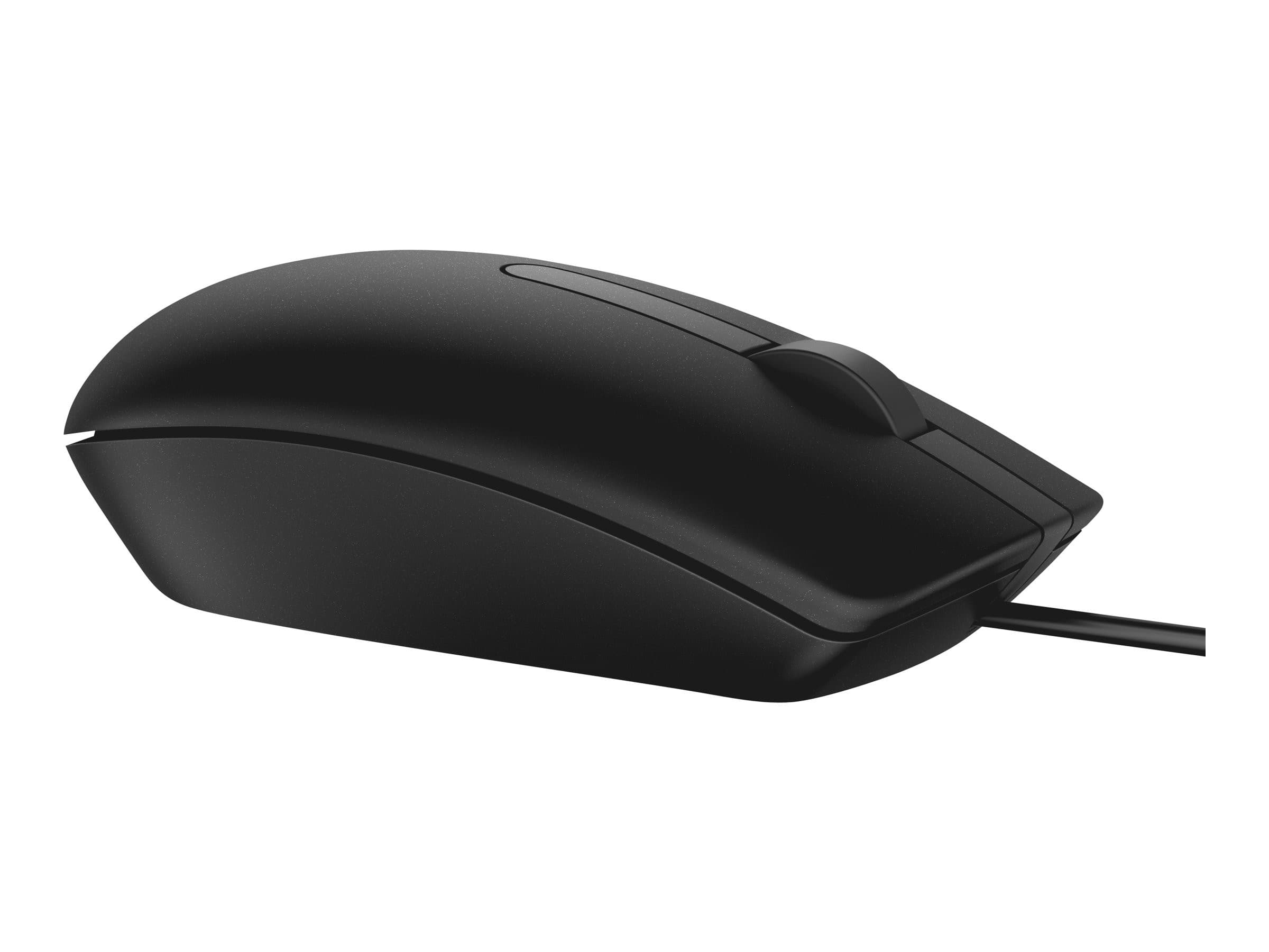Dell MS116 Wired USB Optical Mouse, Black (570-AAIS)